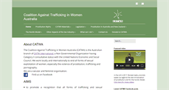 Desktop Screenshot of catwa.org.au