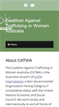 Mobile Screenshot of catwa.org.au